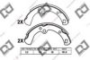 DJ PARTS BS1095 Brake Shoe Set